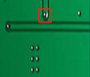 Via Hole with Window